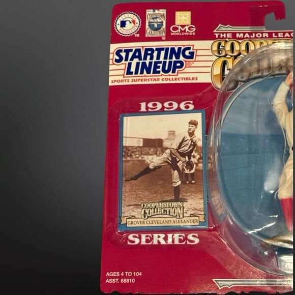 1996 Grover Cleveland Alexander MLB Cooperstown Starting Lineup Figure Sealed - Picture 2 of 4